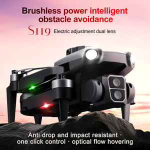 S119 Mini Drone 4K Brushless Double Caméra Double Caméra Drones RC Quadcopter Dron Mini Drone Jouets Flux Optique 5G <span class=keywords><strong>WIFI</strong></span> FPV - Product Image 3
