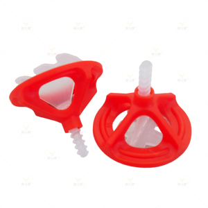 Entretoises modernes à nivellement automatique pour carreaux de sol Cales en plastique PP de 1mm d'épaisseur avec clip pratique Accessoires pour carreaux à nivellement automatique - Product Image 3