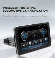 1 Din Car Stereo Tesla Modell 360-Grad-Drehung Universal Kit Bildschirm Autoradio Android Multimedia Player 10 Zoll für Auto