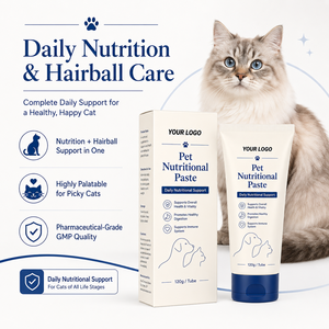 <span class=keywords><strong>Pasta</strong></span> Nutriente 2-in-1 <span class=keywords><strong>per</strong></span> il Controllo dei Chignon di <span class=keywords><strong>Gatti</strong></span>, Alta Palatabilità, Formula Senza Cereali, Vitamine, Minerali, Supporto Immunitario, GMP - Product Image 2
