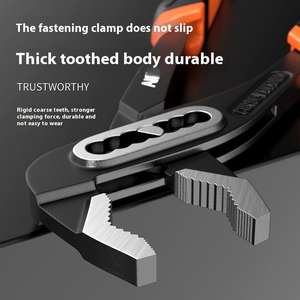 Alicates de Bomba Multifuncionales de Acero al Carbono de Grado Industrial de 8 Pulgadas con Mordaza Serrada de Liberación Rápida y Mango de PVC Personalizable para Corte - Product Image 5