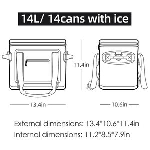 Picnic al aire libre canotaje flotante portátil impermeable hielo seco aislado Cooler Bag para mercancía promocional - Product Image 2