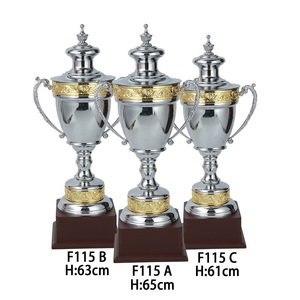 Trofeo Metálico Duradero de la <span class=keywords><strong>Marca</strong></span> Phoenix, Chapado en Oro y Plata, Personalizado con Grabado y Letras Impresas, Premios Deportivos para Estudiantes - Product Image 6