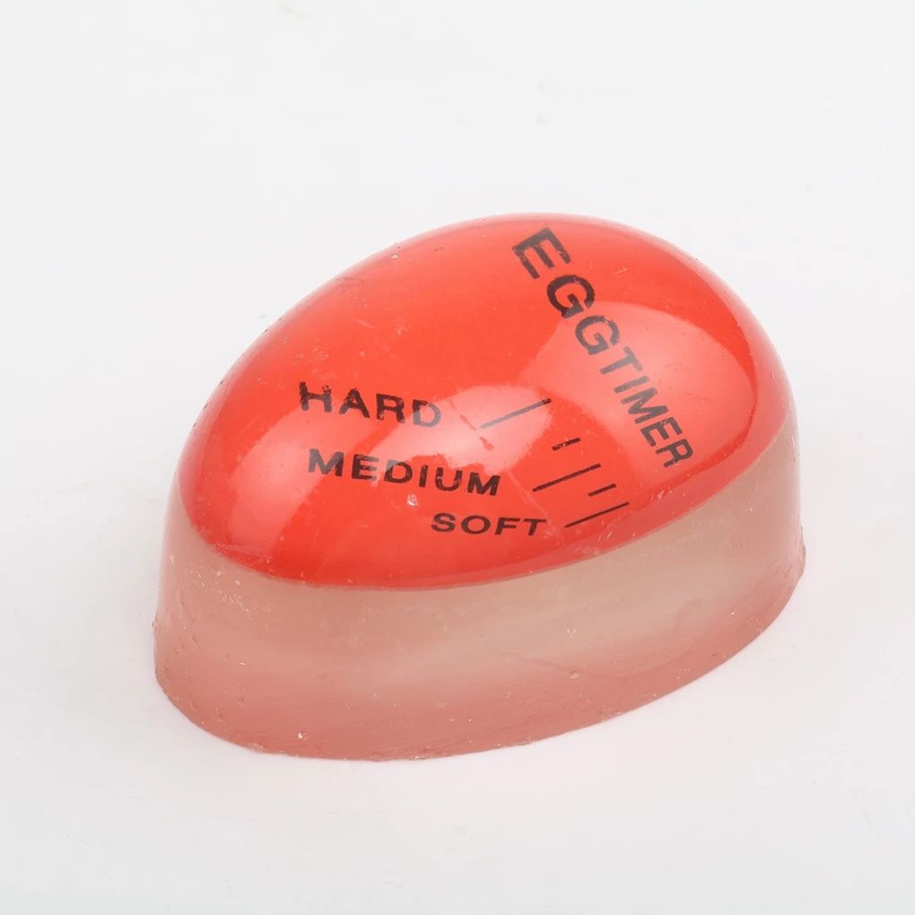 Kitchen Egg Timer Perfect Boiled Egg Indicator Soft-Boiled Display Egg Cooked Degree by Temperature Color Changing Helper Timer