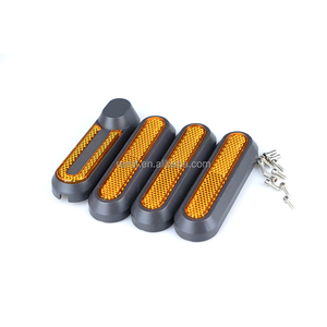 Juego de cubiertas decorativas para <span class=keywords><strong>M365</strong></span> /1S <span class=keywords><strong>Lite</strong></span> PRO PRO2, tornillos de cubierta lateral de rueda trasera reflectante Universal - Product Image 6