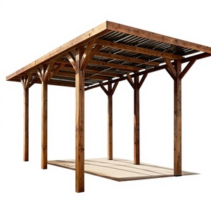 Vente chaude, abordable : Kits de structures <span class=keywords><strong>en</strong></span> <span class=keywords><strong>bois</strong></span> écologiques <span class=keywords><strong>en</strong></span> pin russe, imperméables, pour abri de voiture, pavillon, kiosque, pergola et abri de jardin - Product Image 1