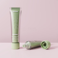 Tube cosmétique double compartiment personnalisé 80 ml 80 g en plastique pour lotion corporelle, nettoyant visage, crème mains, avec couvercle à vis
