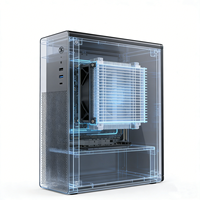 Computadora Industrial I7 Intel J6412 6200U 10210U HD 4K 2 LAN 2 RS232 485 COM M.2 4G WiFi PC Industrial Sin Ventilador Computadora Integrada