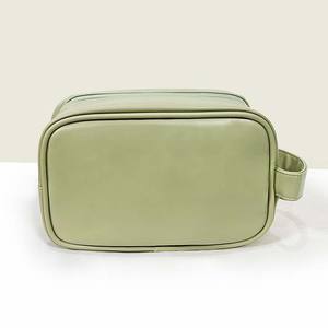Borsa per il Trucco in Pelle PU 2026 con Finestra Trasparente, Impermeabile, Chiusura a Cerniera, Custodia da Viaggio Casual e Alla Moda per Cosmetici - Product Image 3