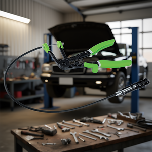 FG 172 AS2 B <b>Brake</b> <b>Bleeder</b> Tool For Automotive Repair With Flexible Hose And Green Handle - Product Image 3