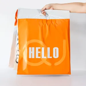 Plastik ambalaj çanta giyim posta çantaları zarf plastik özel logo posta çantaları