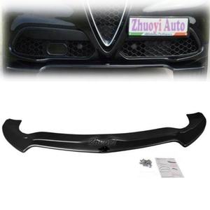 Séparateur de lèvre avant aspect carbone ABS toit aile aileron arrière diffuseur de voiture pour <span class=keywords><strong>Alfa</strong></span> <span class=keywords><strong>Romeo</strong></span> <span class=keywords><strong>Giulia</strong></span> 2015-2020 Kit de carrosserie accessoire de réglage - Product Image 1