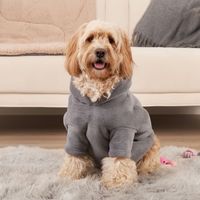 Usine en gros chien couverture à capuche pour l'hiver surdimensionné sherpa portable couverture à capuche personnaliser épais couverture pour animaux de compagnie pour chien