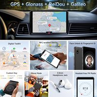 Tablette robuste 8 pouces (16 Go + 128 Go) avec caméra arrière 48 MP + caméra frontale 32 MP, batterie 7650 mAh, charge rapide 18 W, processeur octa-core, Android 13