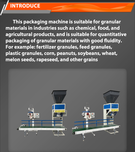 Machine de pesage et d'ensachage automatique, capacité de 5 kg à 50 kg, ligne de production et d'emballage de granulés de bois pour machines d'emballage - Product Image 6