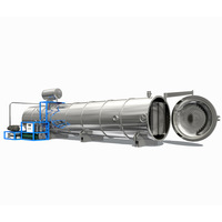 Lyophilisateur industriel automatique sous vide Fourniture d'usine Machine de séchage d'aliments à grand rendement pour les fruits de mer et les fruits