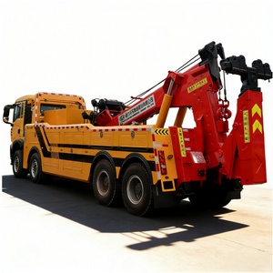 Promotion : Camion <span class=keywords><strong>de</strong></span> dépannage tout-terrain HOWO 8x4 <span class=keywords><strong>de</strong></span> 30 tonnes avec grue rotative intégrale pour le sauvetage <span class=keywords><strong>de</strong></span> bus dépannés sur route - Product Image 3