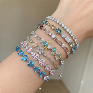 Pulsera De Plata 925 <b>Charm</b> S925 <b>Silver</b> <b>Charms</b> <b>Bracelet</b> Jewelry Brazaletes Con Dijes En <b>Silver</b> 925 <b>Bracelet</b> En Perles Pour Femme - Product Image 1
