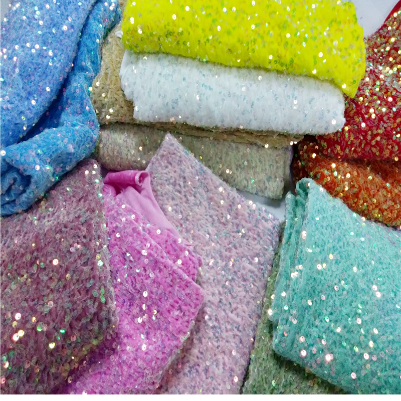 2021 новейшая дешевая Нигерия Дубай Свадебная сетка Омбре 2 тона Королевский Синий Тюль с вышивкой кружева Блестки Ткани для женского платья