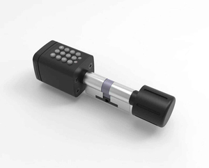 Serratura Intelligente Tuya Senza Chiave con Cilindro, Sblocco con Impronta Digitale e <span class=keywords><strong>Password</strong></span>, Set Serratura Porta con Cilindro Singolo - Product Image 5