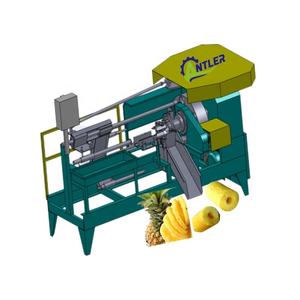 Automatische Hochgeschwindigkeits-Ananas schälmaschine Ananas verarbeitung schneide maschine - Product Image 1