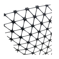 Géogrille multiaxiale en plastique de renfort GéoMalla Grille triaxiale Grille clôture moderne Géogrille triaxiale en Pp