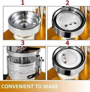 Máy sản xuất huy hiệu tên trên ngực áo mới 58mm, máy sản xuất huy hiệu kim loại, ghim, móc khóa - Product Image 2