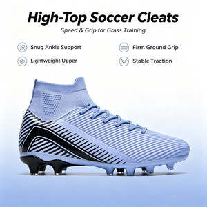 Scarpe da Calcio per Uomo, Adulti e Giovani, per Allenamento Sportivo Estivo, con Tomaia e Suola in Gomma - Product Image 3