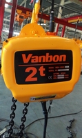 Vanbon, usine de 30 ans d'expérience, palan électrique à chaîne de haute qualité, 1 tonne, petit palan électrique, Tecle Electrico pour le Pérou, vente en gros