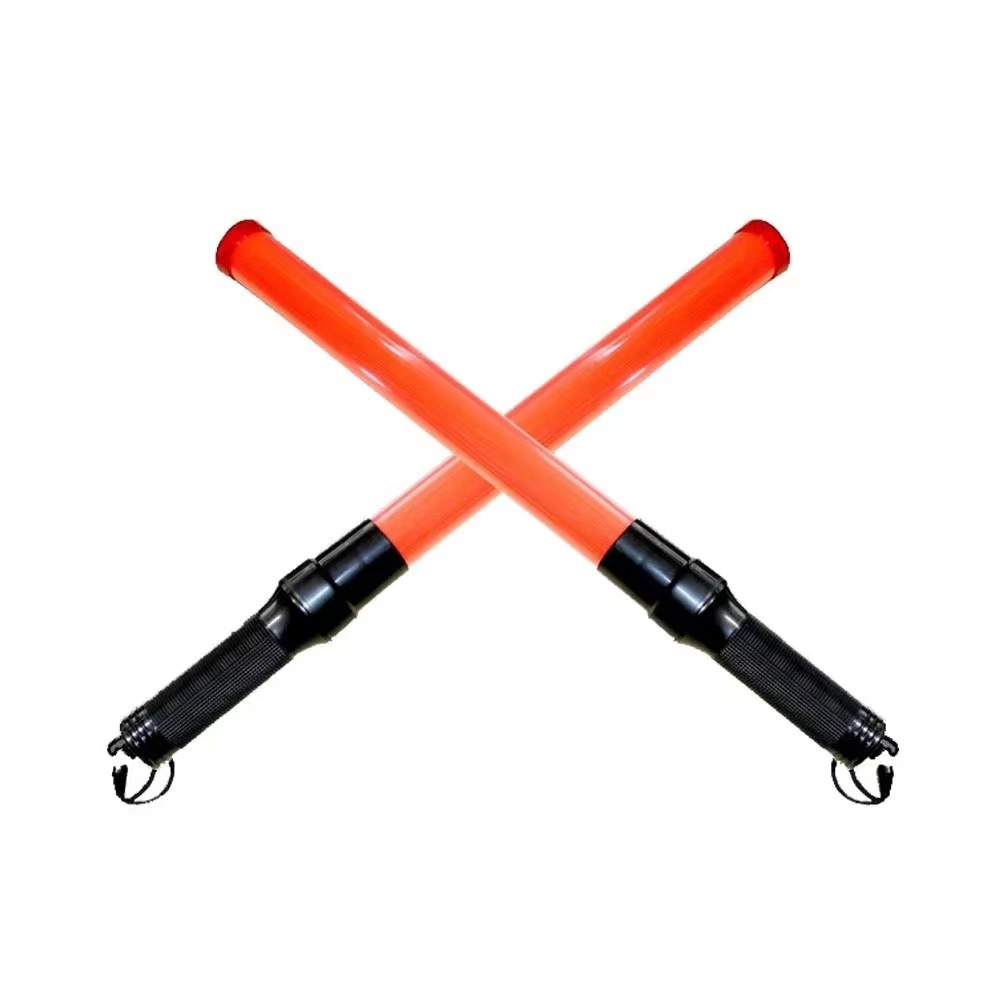 Red LED Always Bright Traffic Baton Strobe Baton Can Prevent Raindrop Design