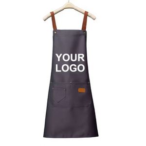 Tablier de cuisine et de barista réglable, imperméable, résistant à l'huile, lavable, pour serveur et charpentier - Product Image 1