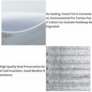 Feuille d'aluminium Epe Cooler Isolation Isotherme Plastique Cooler <span class=keywords><strong>Sac</strong></span> d'emballage - Product Image 3