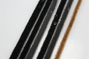 OEM stile moderno Anti-polvere pila di lana tenuta nastro adesivo PP <span class=keywords><strong>porta</strong></span> e finestra impermeabile sigillo striscia <span class=keywords><strong>spazzola</strong></span> - Product Image 3
