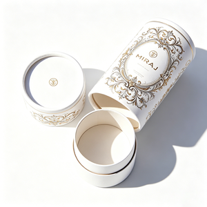 Custom Logo 30ml 50ml 100ml Perfume Oil Bottle Packaging <b>Gift</b> Tube <b>Box</b> Luxury <b>Empty</b> Round <b>Box</b> Recyclable Perfume Cylinder <b>Box</b> - Product Image 6