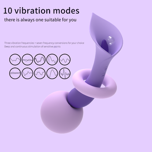 OEM/ODM Erwachsenen-<span class=keywords><strong>Vibrator</strong></span> mit Zungenfunktion für G-Punkt und Vagina, USB-Aufladbar, für Weibliche Orgasmus-Stimulation - Product Image 2