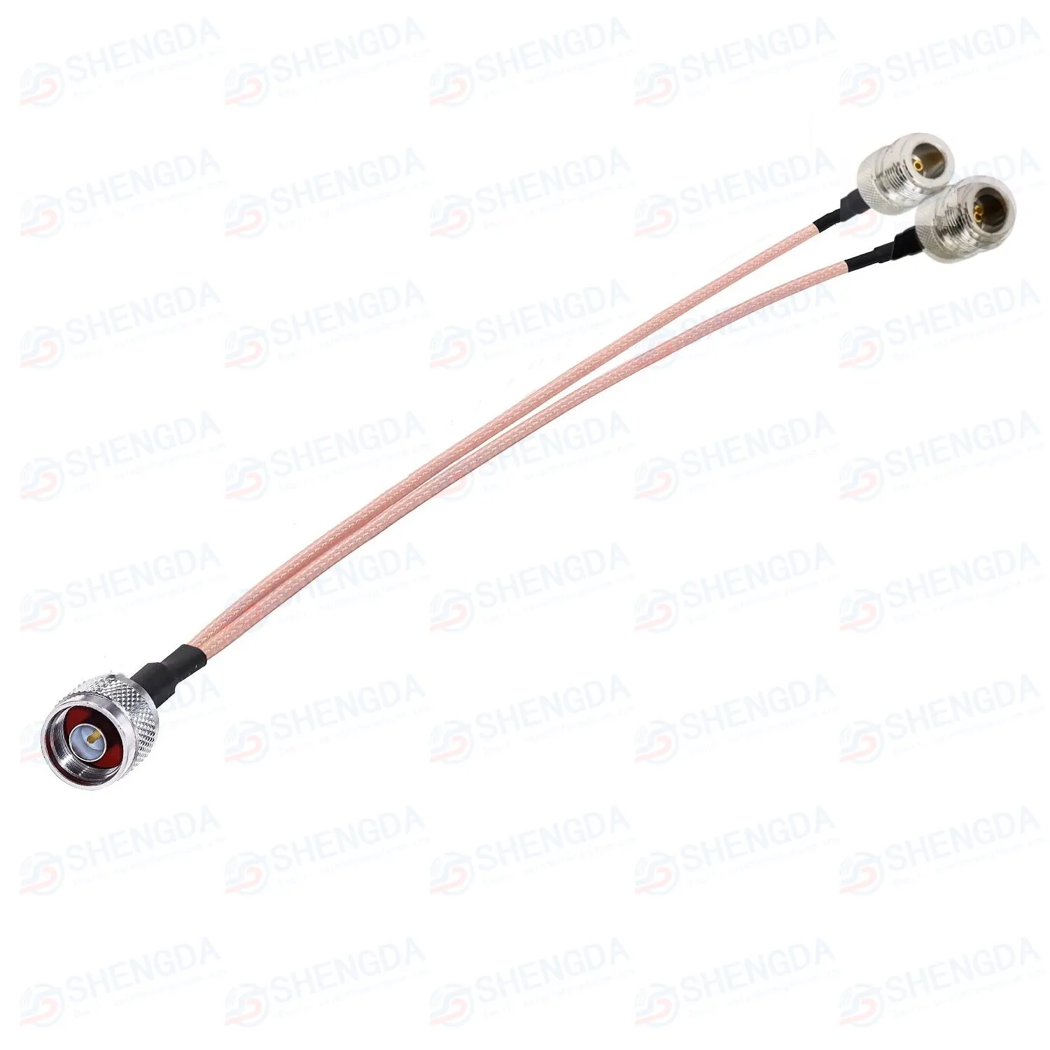 Y Type Pigtail N-Male to Dual N-Female Plug RG316 RF Cable