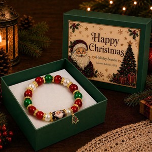Holiday-themed Animal Shape Beaded Bracelet for Anniversary Unisex <b>Gift</b> OEM Customization - Product Image 3