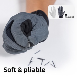 TAILI Microfiber Safety <strong>Gloves</strong> EN388 Certified Touch Screen Compatible Breathable Lightweight Puncture-Resistant <strong>Gloves</strong> - Product Image 4