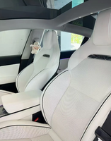 Housses de sièges sport version P pour Tesla Model 3/Y, décoration intérieure, housses de sièges améliorées, sièges de voiture modifiés