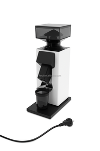 タッチスクリーン タブレットスタイル ステンレススチール製 64mm フラットバー 自動 家庭用・業務用 兼用 110V/220V対応 コーヒーグラインダー - Product Image 5