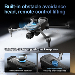 D12 Professional <b>Drone</b> Avoidance Built-in Air Drop Device Screen Control 3-axis Gimbal Digital 6KM Transmission Obstacle New D12 - Product Image 5