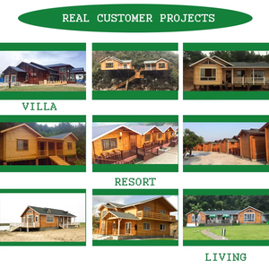 Casa de Vacaciones Modular de Madera de Lujo al por Mayor, Villa Personalizada en <span class=keywords><strong>la</strong></span> Orilla del Mar, Cabañ<span class=keywords><strong>a</strong></span> de Madera con Piscina Infinita Privada, Certificación CE - Product Image 6