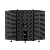 Support de support de microphone d'enregistrement en métal professionnel en gros avec microphone filaire Communication filaire personnalisée