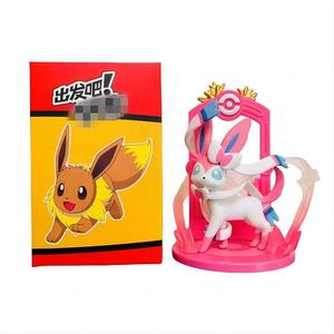 9PCS/SET Manga Figurine Statues Poke Cute Cartoon <strong>Eevee</strong> Espeon Glaceon Leafeon <strong>Collectible</strong> Surprise Blind <strong>Box</strong> PVC Anime Figure - Product Image 6