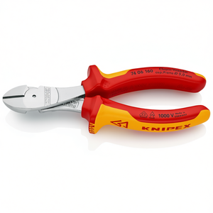 Cisaille latérale Knipex 160 mm isolée 1000 V pour usage électrique - Product Image 1