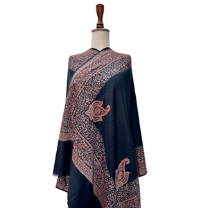 Luxury Jacquard Jamawar Scarves <b>Shawls</b> Elegant Traditional Fashion Wrap Export Quality Custom Factory Wholesale - Product Image 2