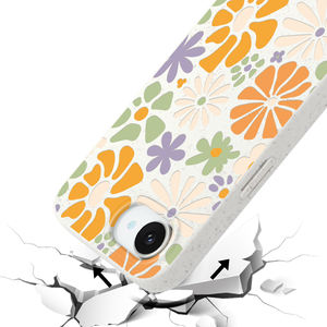 ฝาครอบโทรศัพท์ TPU แบบย่อยสลายได้ปรับแต่งได้เคสมือถือวัสดุรีไซเคิลทำจากฟางข้าวสาลีสำหรับ iPhone 16 16E 15 <span class=keywords><strong>PRO</strong></span> MAX - Product Image 4