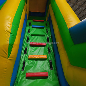 Château gonflable commercial pour enfants, avec toboggan et souffleur, idéal pour les fêtes en extérieur - Product Image 6