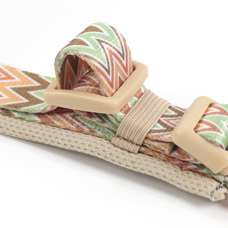 Factory Custom Printed Zigzag Pattern Dog Harness Leash I-shaped Front ...