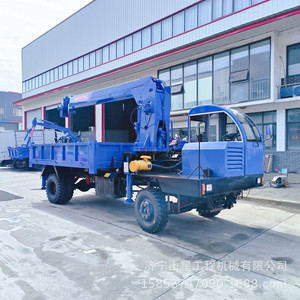 Grúa sobre Camión Shanxing de 8 Toneladas, Tracción 6x4, Cabina de Operación, Uso en Construcción - Product Image 3